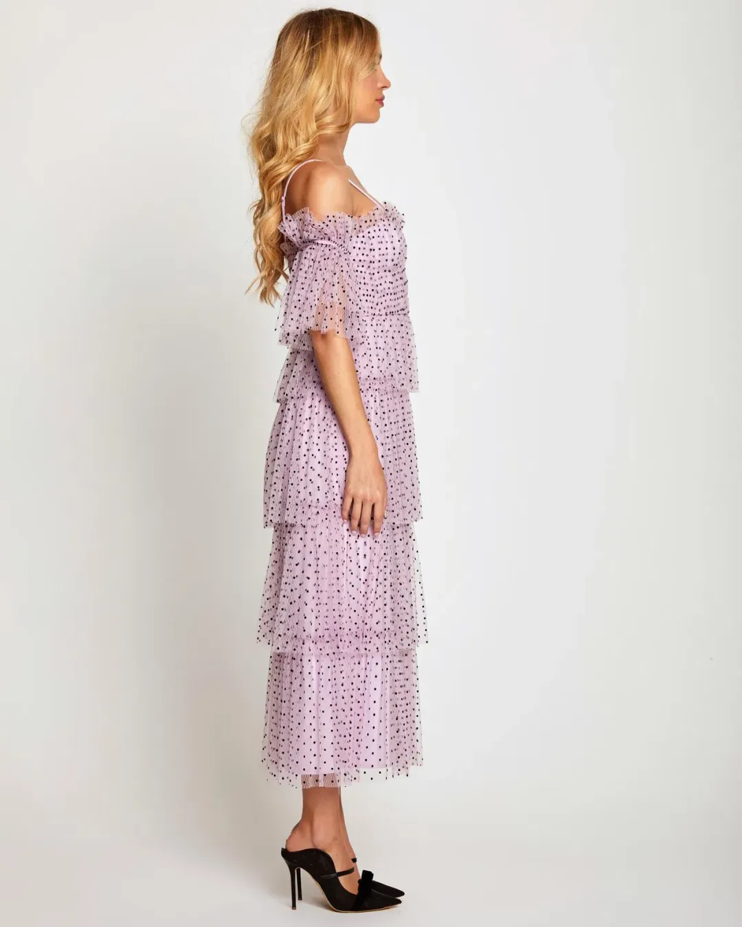 Alice McCall Surrender Midi Dress Lilac Size 8 for rent on The Volte - main image