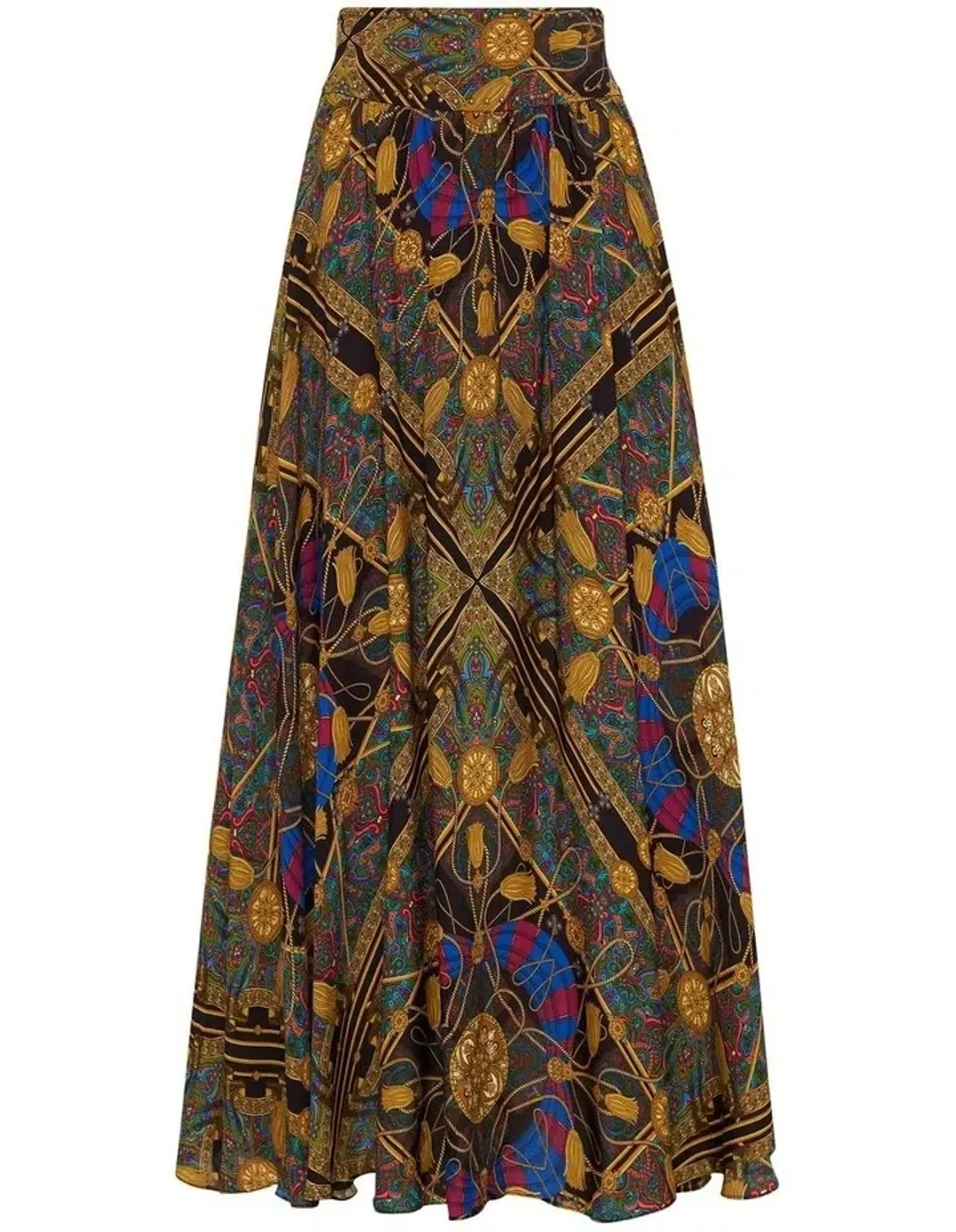 Sass & Bide One Day I Am Print Midi Skirt Multi Size 6 for rent on The Volte - main image