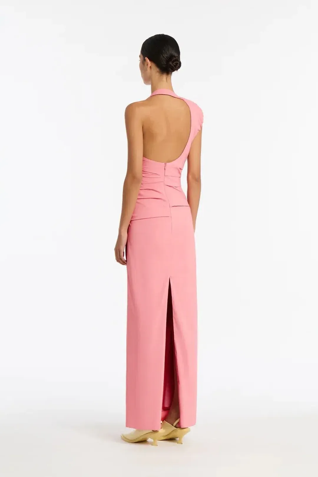 Sir the Label Giacomo Gathered Gown Pink Size 0 / AU 6 for rent on The Volte - main image