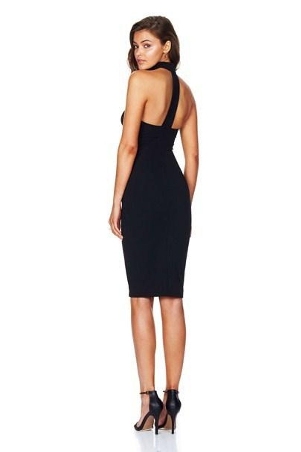 NOOKIE Frankie Bodycon Dress - Black - Size 8 - Image 2