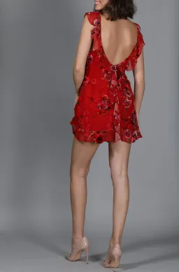 Rat & Boa Romy Dress Red Size 6 for rent on The Volte - image 2