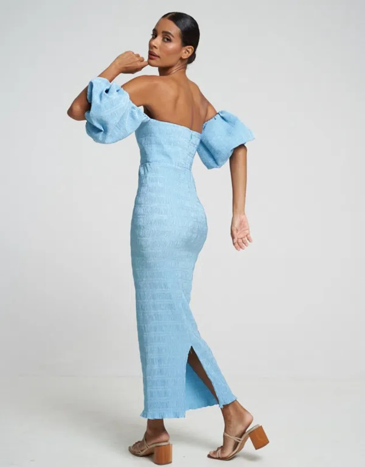 L'Idee Art Deco Dress Blue Size XS / AU 6 - Image 2