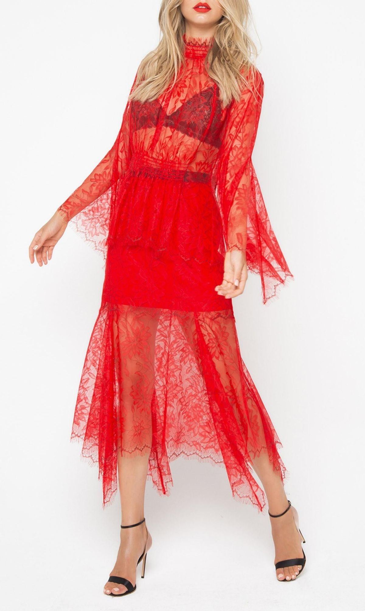 Alice McCall Red Love Myself Top & Skirt size 8 - Image 1