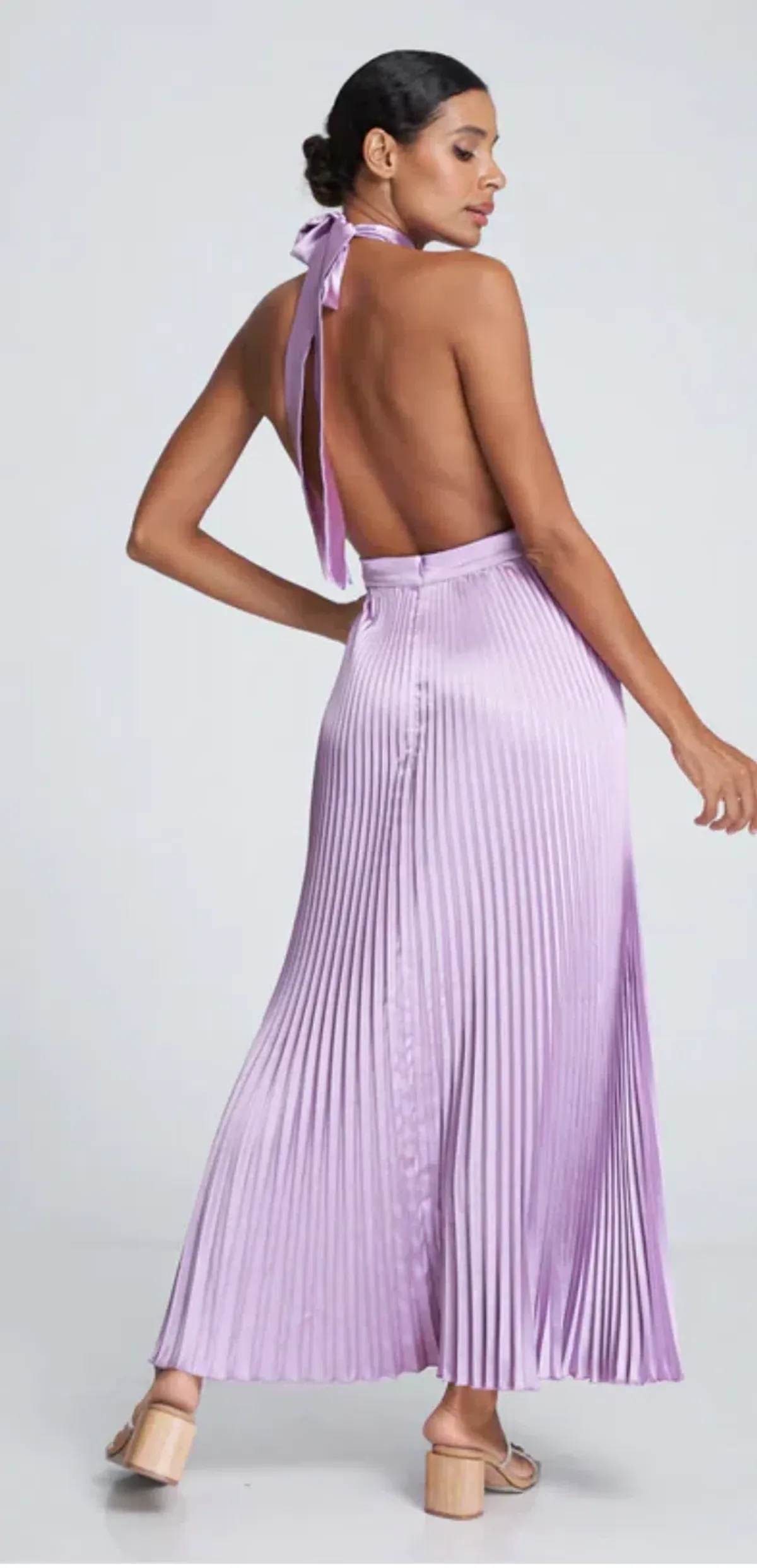 Lidee Renaissance Slit Gown Violet Size 6 / XS - Image 4