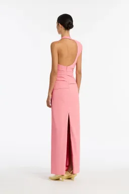 Sir The Label Giacomo Gathered Dress Pink Size 2 / Au 10 for rent on The Volte - image 3
