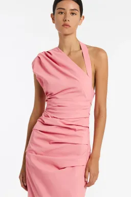 Sir The Label Giacomo Gathered Dress Pink Size 2 / Au 10 for rent on The Volte - image 4