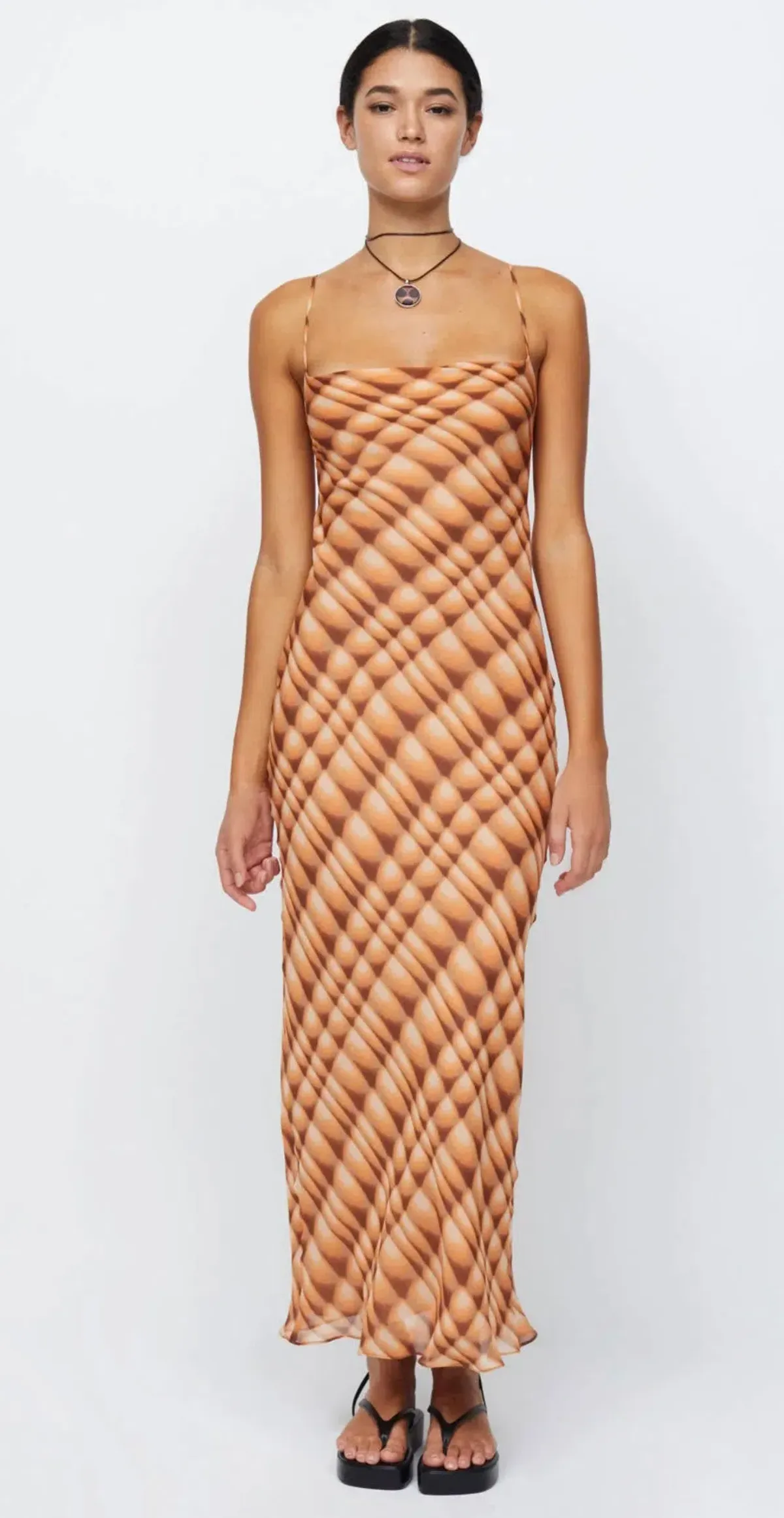 Bec & Bridge Soleil Slip Maxi Dress Print Size 8 / S - Image 2