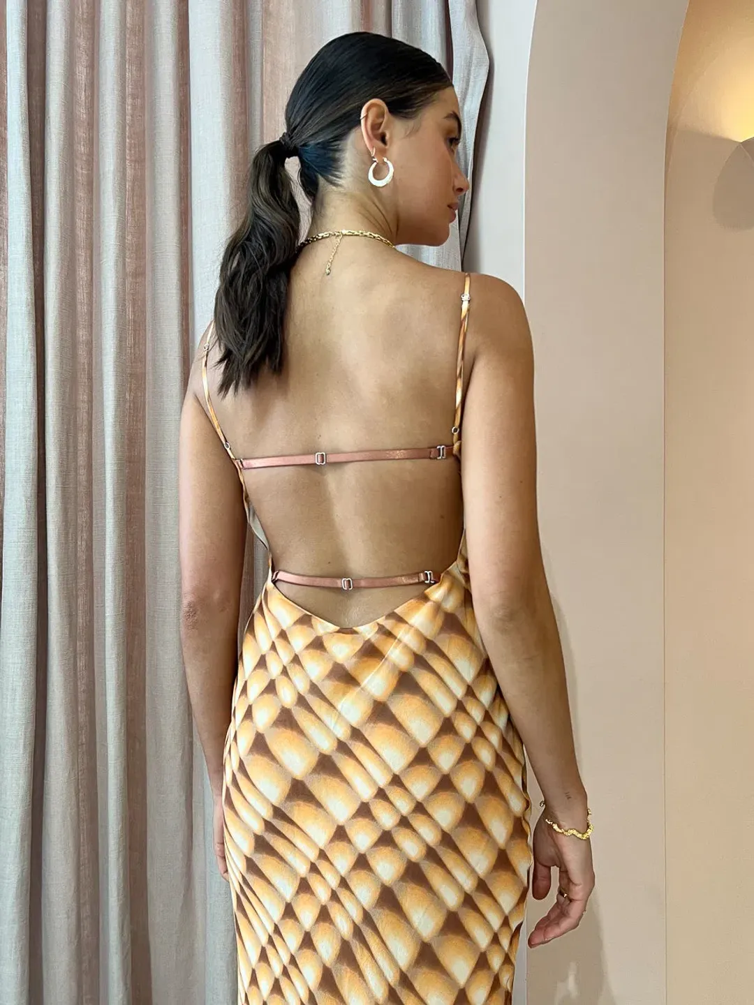 Bec & Bridge Soleil Slip Maxi Dress Print Size 8 / S for rent on The Volte - main image