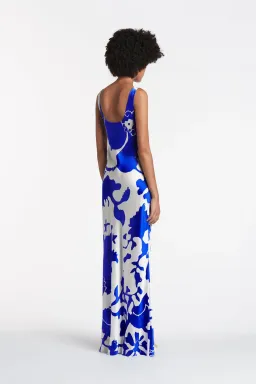 Sir The Label Esme Bias Dress Merce Abstract Print Size 0/AU 6 for rent on The Volte - image 2
