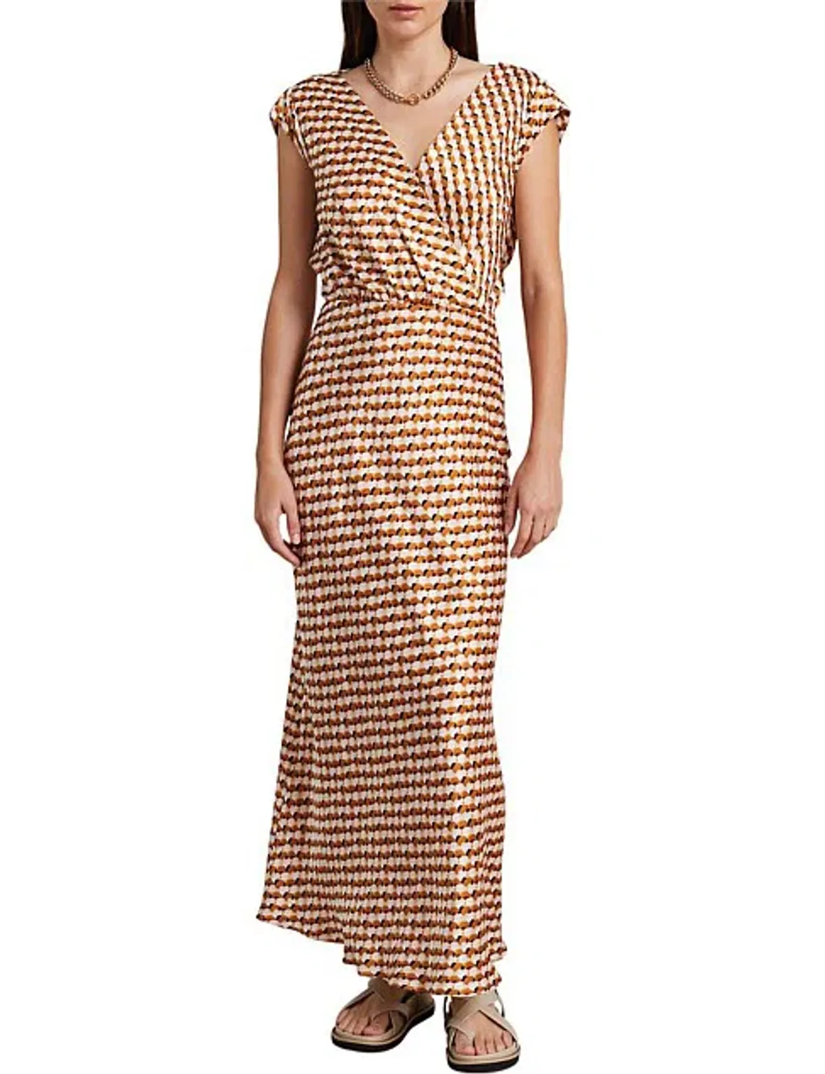 Bec & Bridge Casablanca Wrap Dress Print Size 10 - Image 2