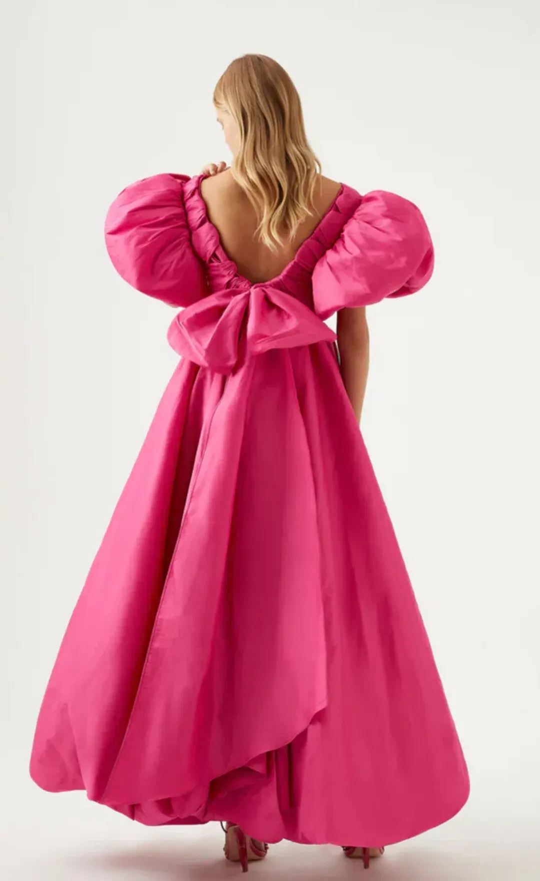 Aje Manifestation Gown Fuchsia Size 10 for rent on The Volte - main image