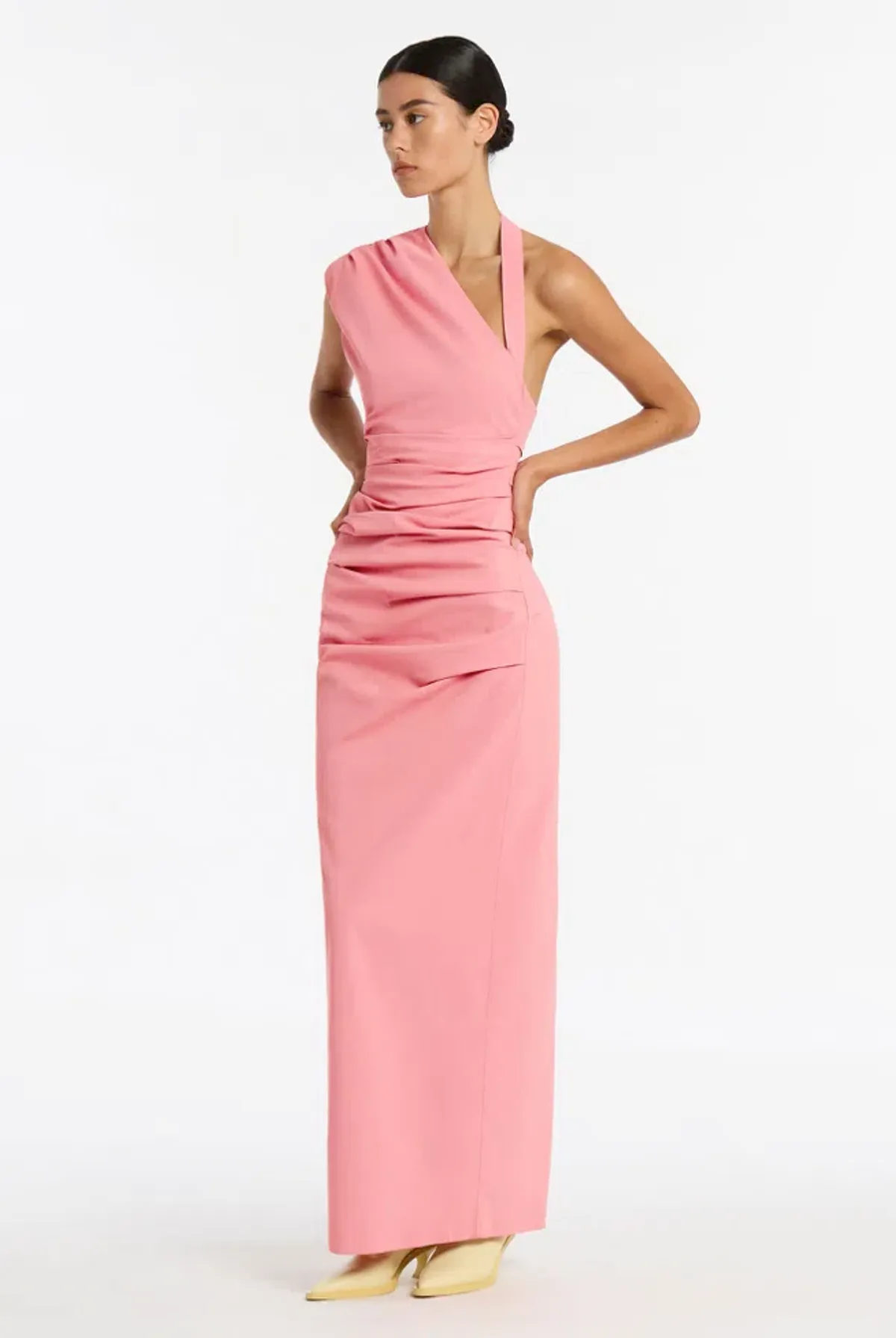 Sir the Label Giacomo Gathered Gown Pink Size 2 / AU 10 - Image 2
