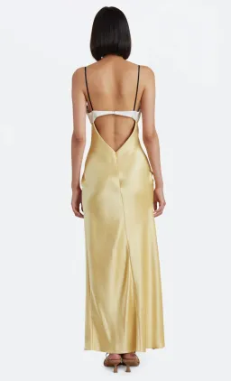 Bec & Bridge Nadia Bustier Maxi Dress Yellow Size AU 10 for rent on The Volte - image 3
