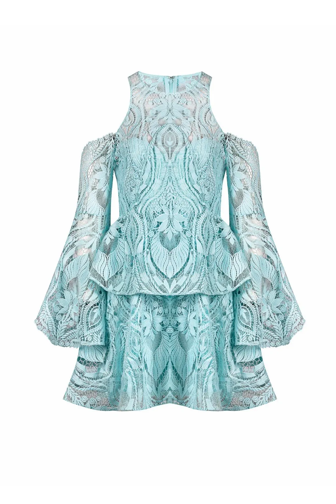 Thurley Amethyst Sleeve Dress Blue Size 8 for rent on The Volte - main image