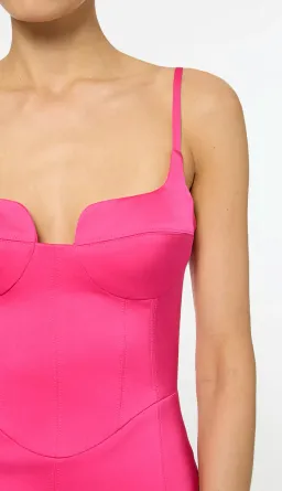 Manning Cartell Electric Feels Mini Dress Pink Size 8 / S for rent on The Volte - image 2