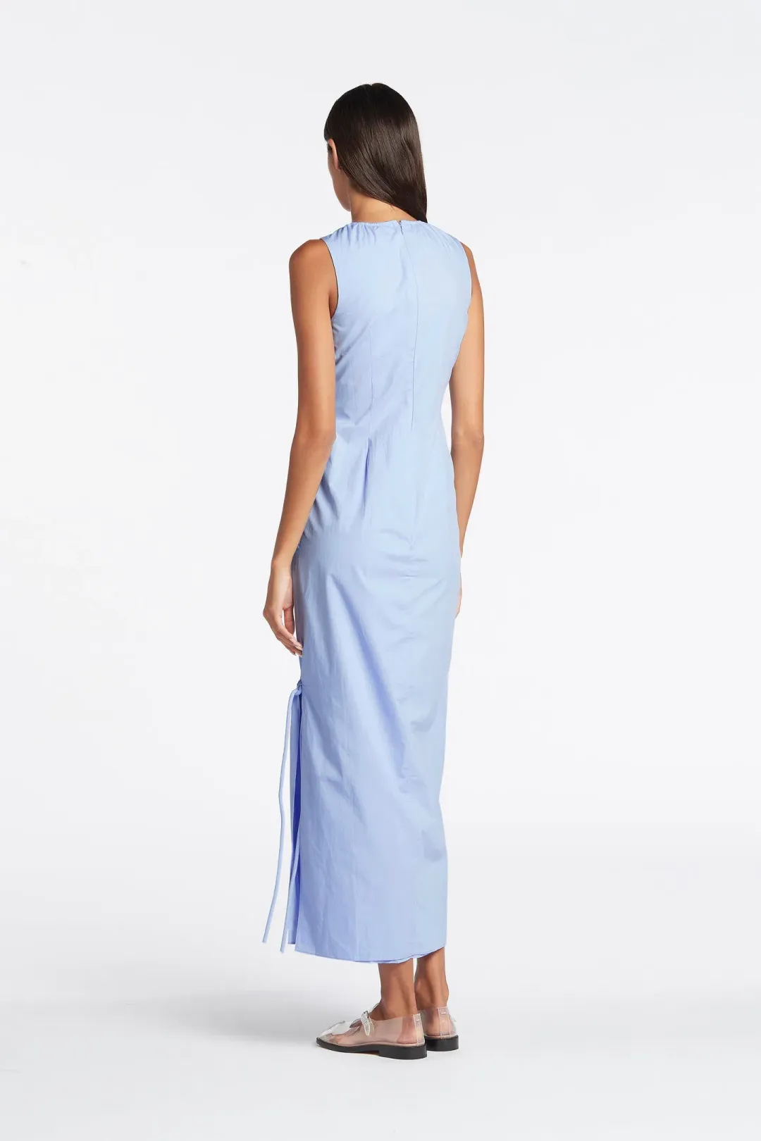 Sir the Label Ilkin Asymmetrical Dress Blue Size 6 for rent on The Volte - main image