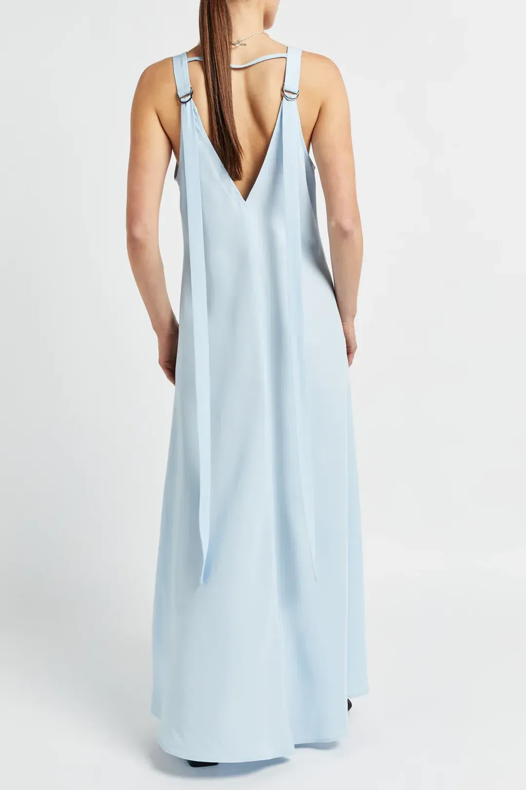 Lee Mathews Didion Dress in Blue Size 1/ AU 8 for rent on The Volte - main image
