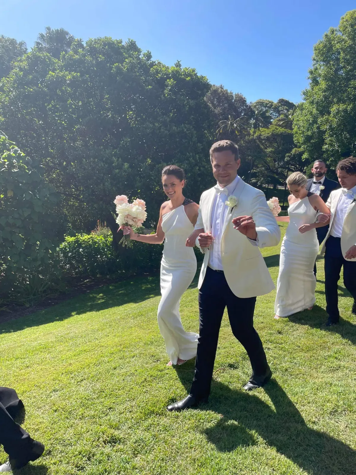 Rachel Gilbert Cecilio Gown Ivory Size 0/AU 6 for rent on The Volte - main image