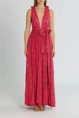 Rebecca Vallance Valencia Gown Pink Size AU 12 for rent on The Volte - image 1