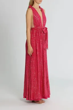 Rebecca Vallance Valencia Gown Pink Size AU 12 for rent on The Volte - image 2