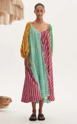 Alemais Bobbie Pool Dress Multi-colored Size AU 14 for rent on The Volte - image 2