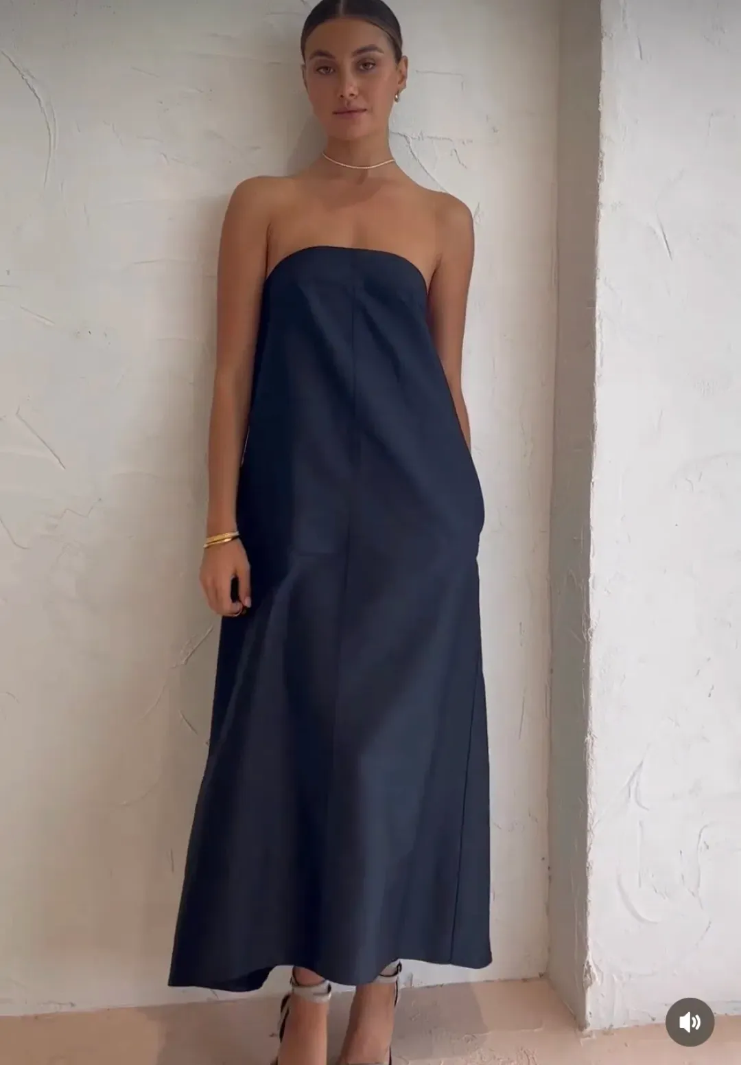 Manning Cartell Kinetic Abstractions Strapless Dress Black Size AU 8 for rent on The Volte - main image