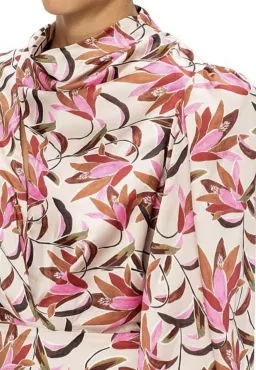 Acler Coleman Mini Dress Print Size 8 for rent on The Volte - image 4