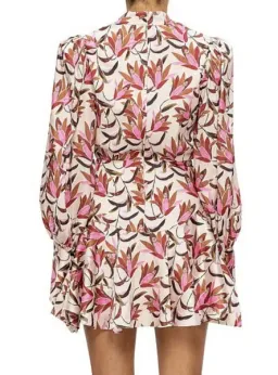 Acler Coleman Mini Dress Print Size 8 for rent on The Volte - image 3