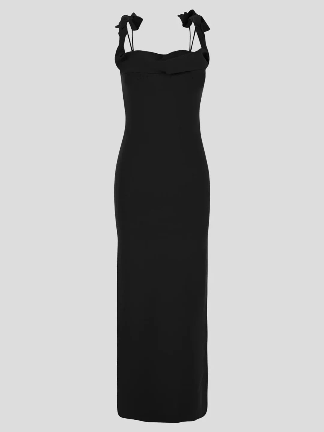Jacquemus Knit Gown Black Size 10 for rent on The Volte - main image