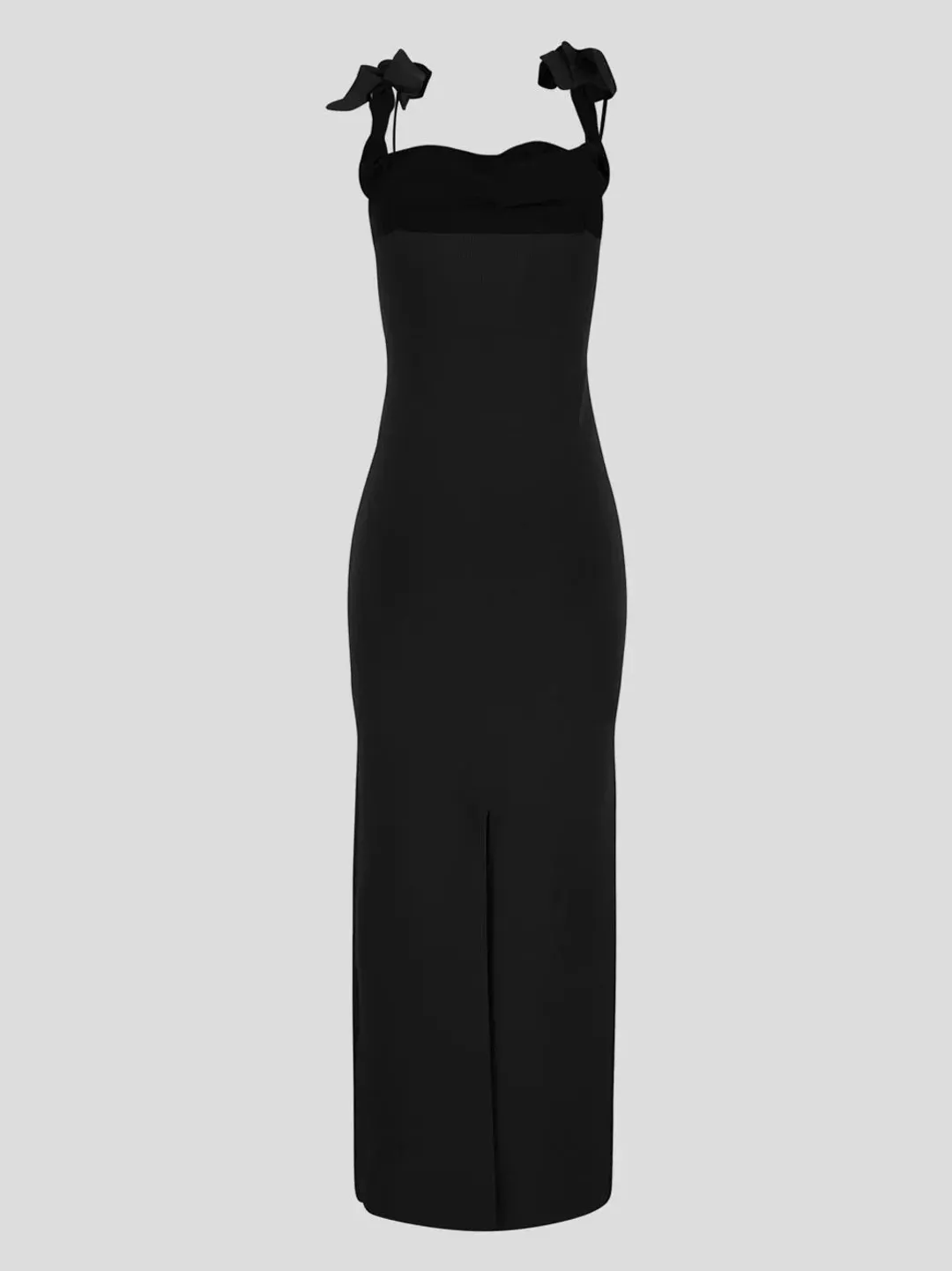 Jacquemus Knit Gown Black Size 10 for rent on The Volte - main image