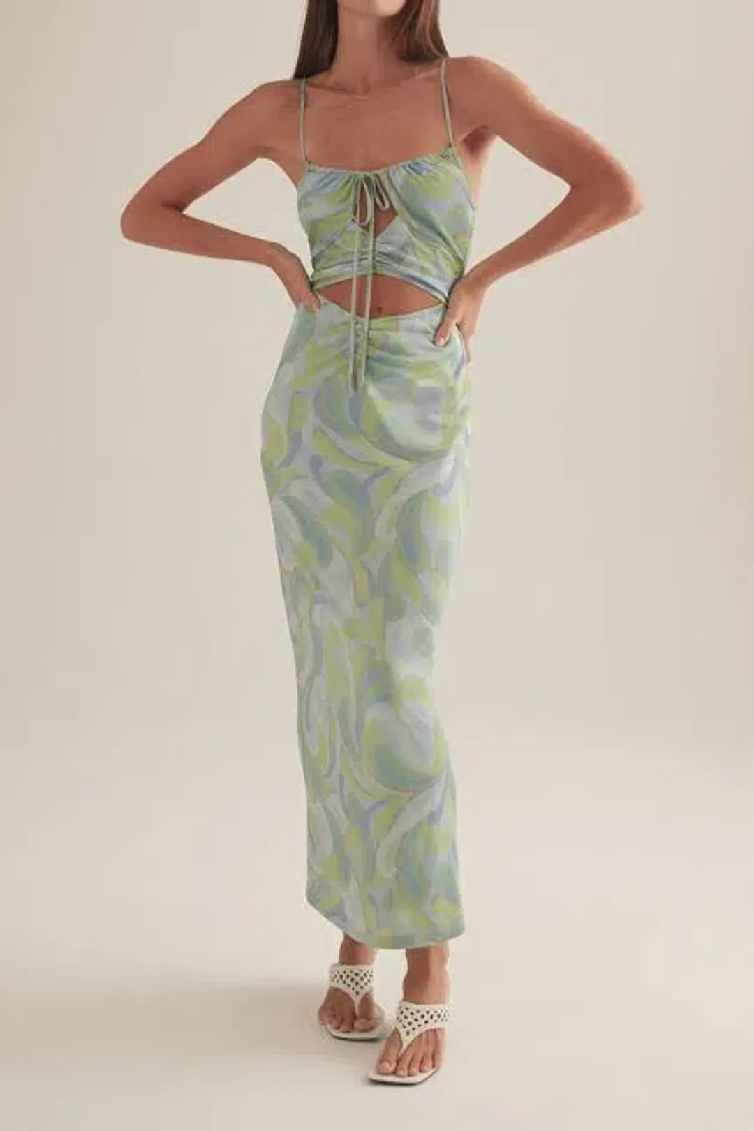 Ownley Mona-Lisa XS Multi-colored Swirl Size AU 6 for rent on The Volte - main image