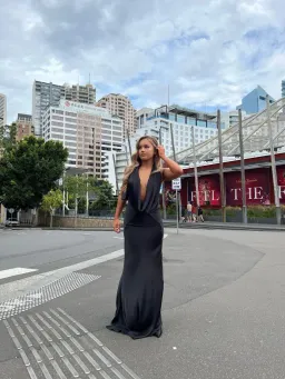 Rat & Boa Donyale Dress Black Size S/Au 8 for rent on The Volte - image 3