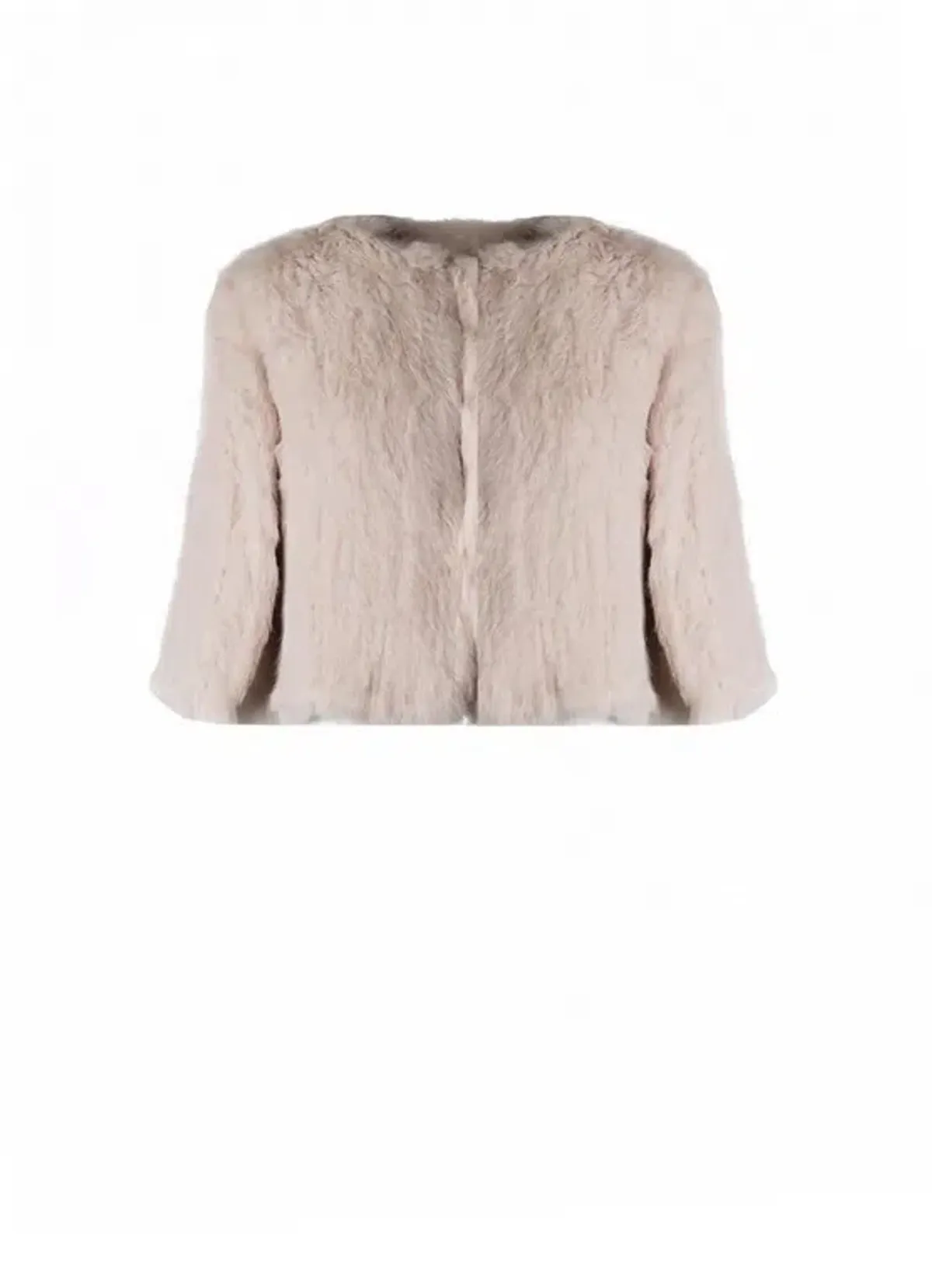 Mode and Affaire Fur Cape Blush One Size - Image 2