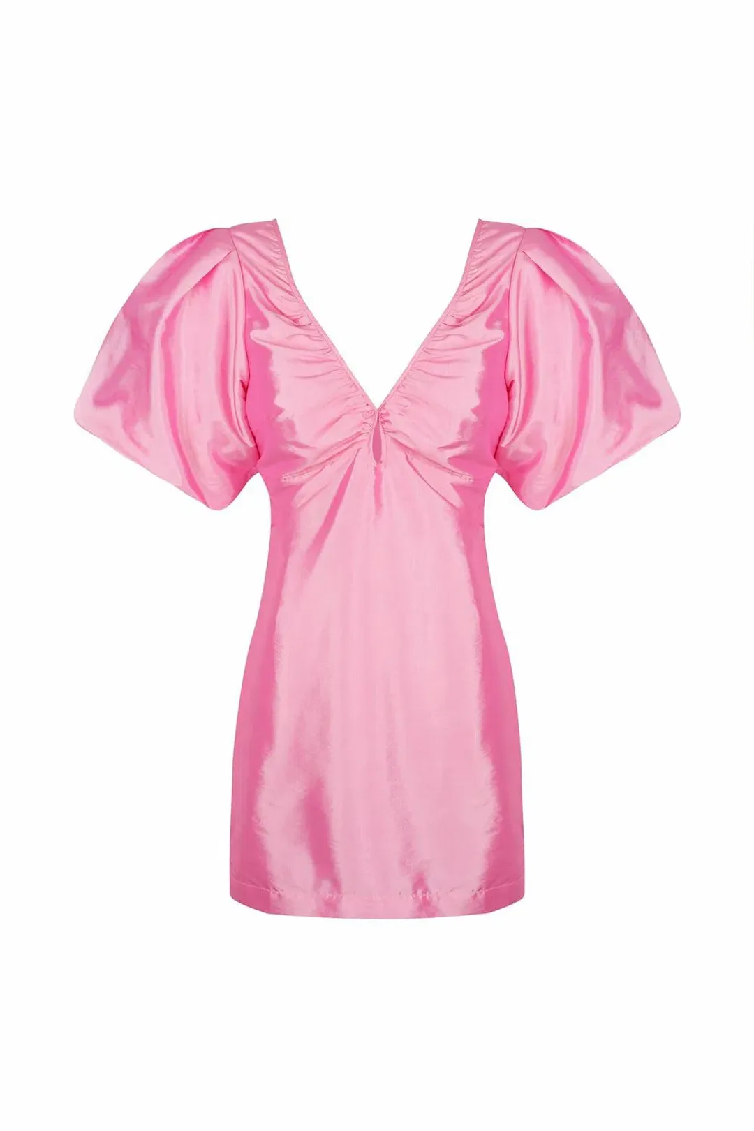 Hansen and Gretel Melinda Mini Dress Fuchsia Size 6 for rent on The Volte - main image