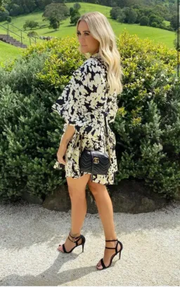 Camilla And Marc Ellie Mini Dress Multi-colored Size AU 8 for rent on The Volte - image 2