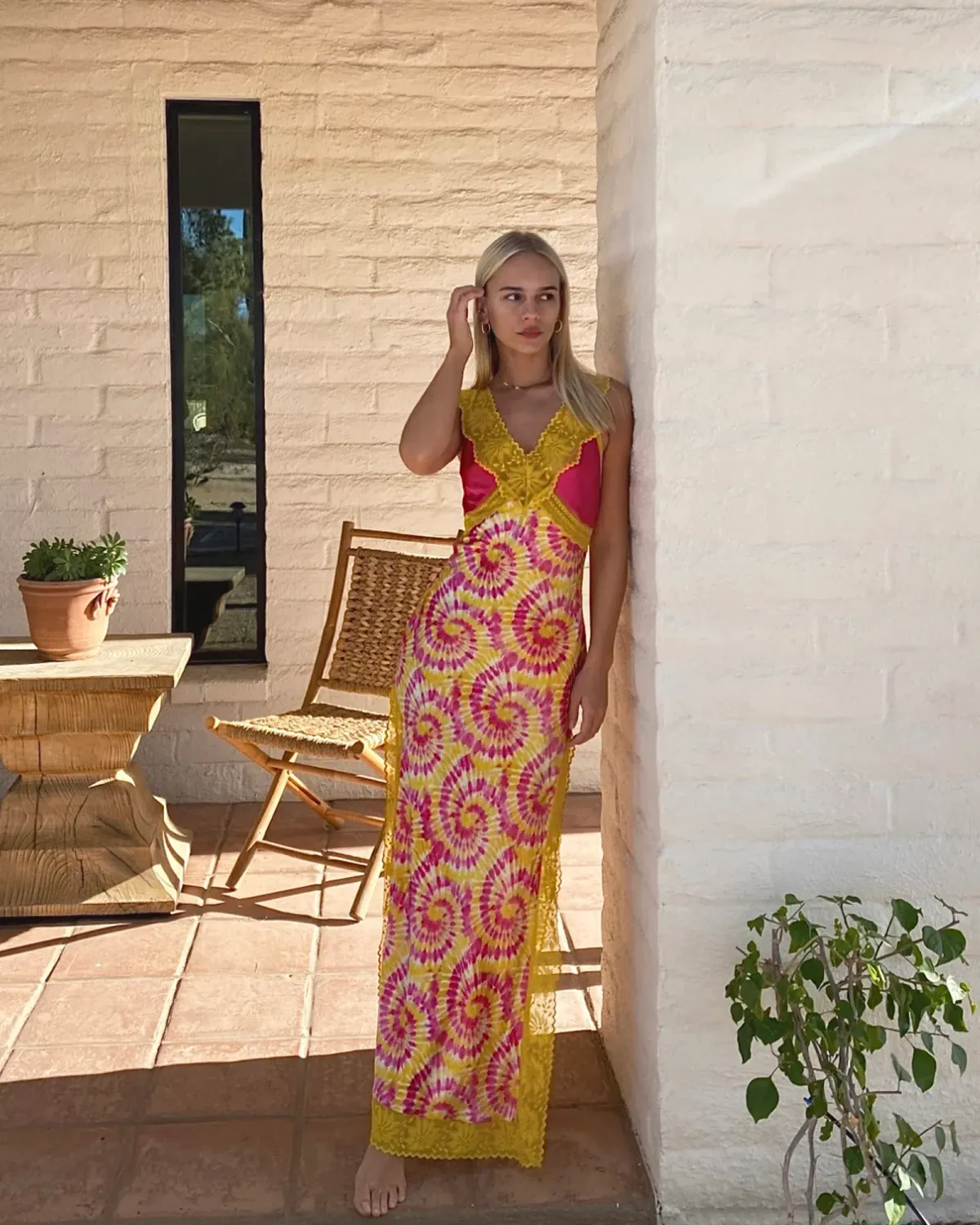 Hansen & Gretel Maybelle Dress Tie Dye Print Size 8 - Image 2