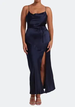 Bec & Bridge Moon Dance Midi Dress Ink Size 18 for rent on The Volte - image 1