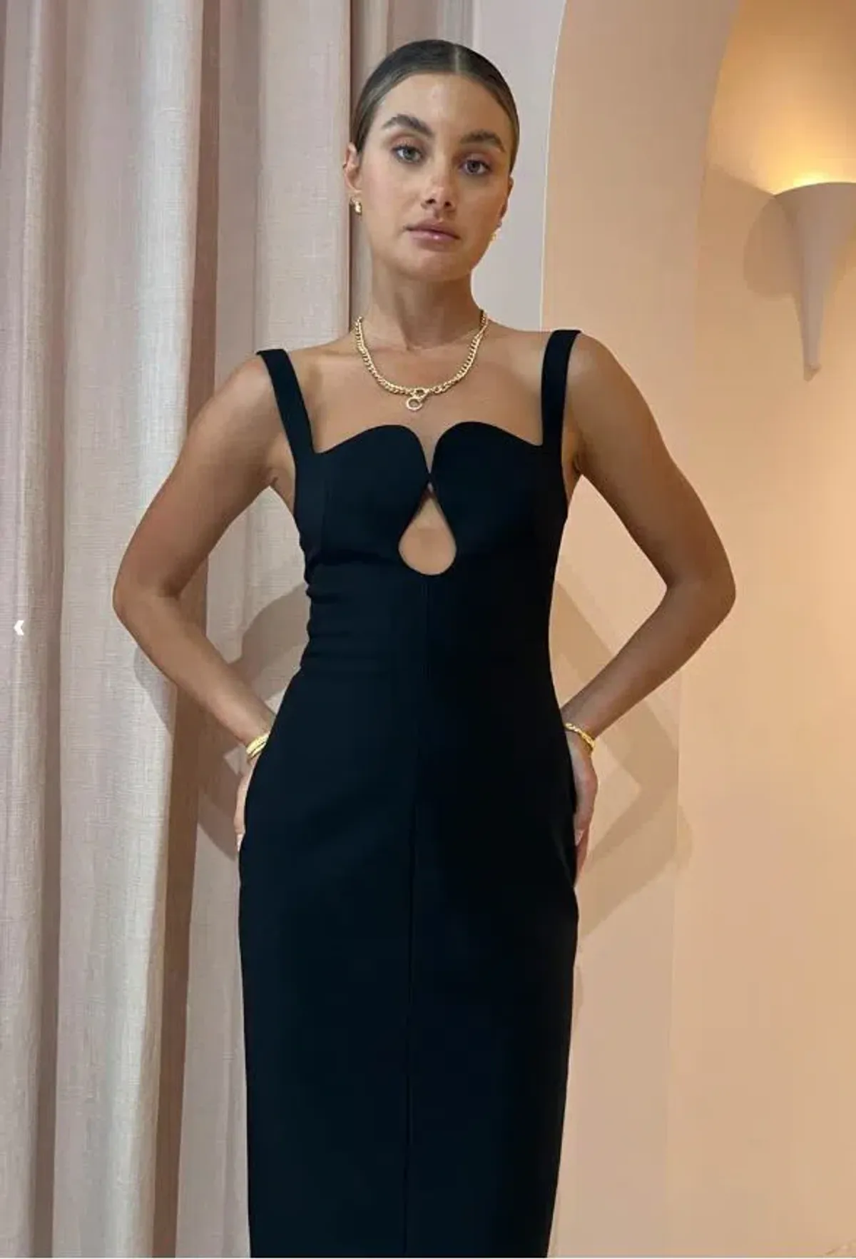 Camilla And Marc Brixton Dress In Black Size 8 - Image 3