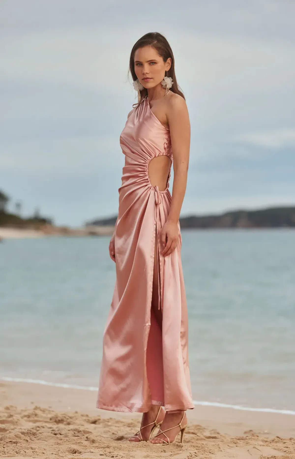 Sonya Moda Nour Blush Maxi Dress Blush Size 12 - Image 2