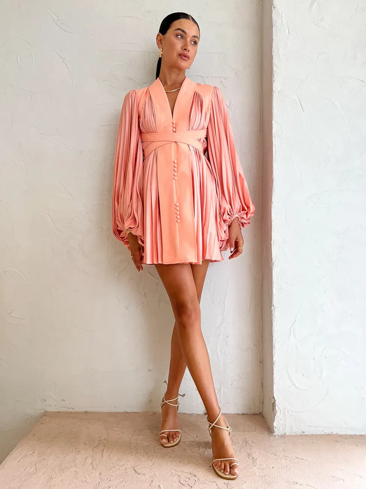 Acler George Dress in Coral Size 8 - Image 1