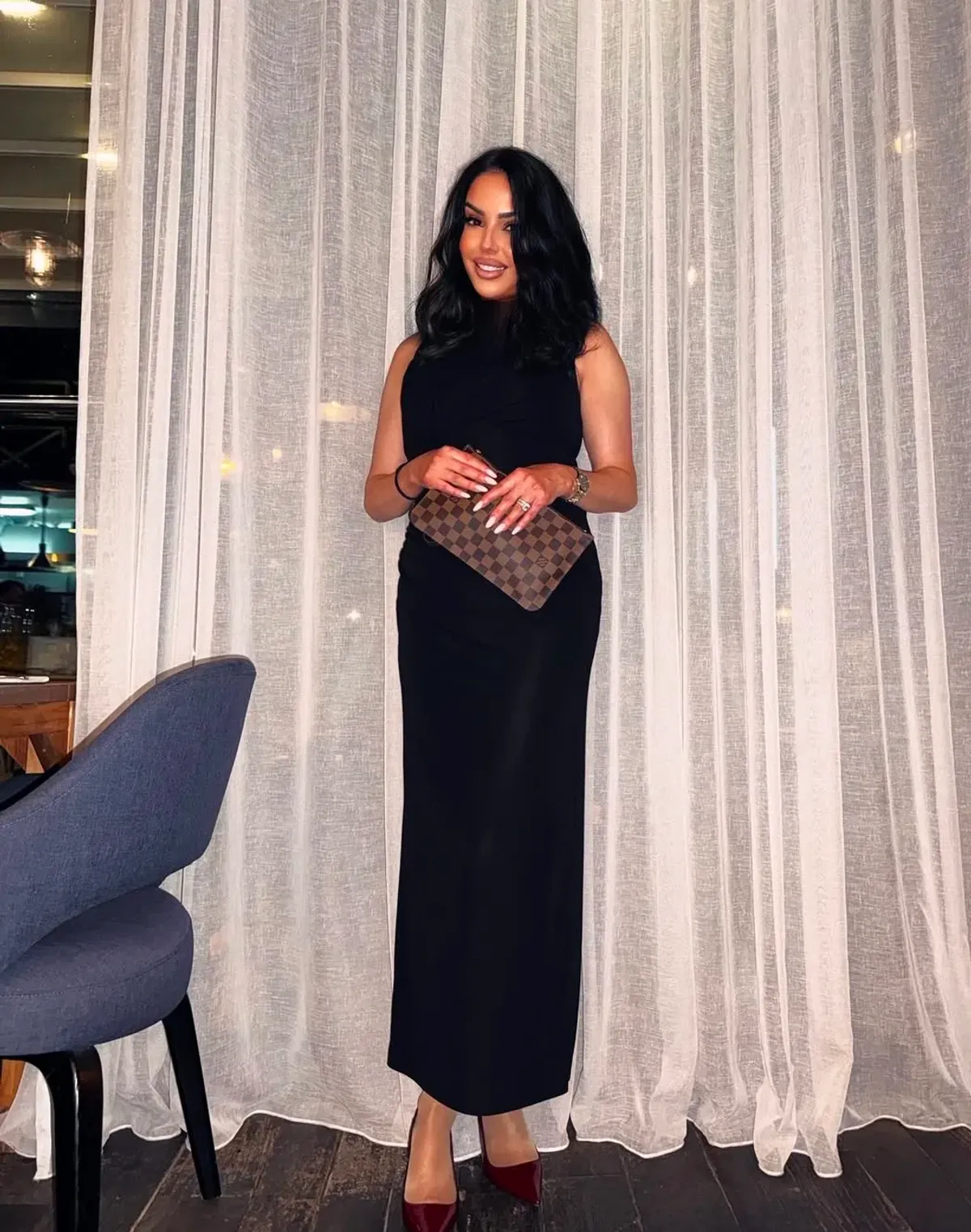 Louis Vuitton Neverfull Damier Wristlet - Image 4