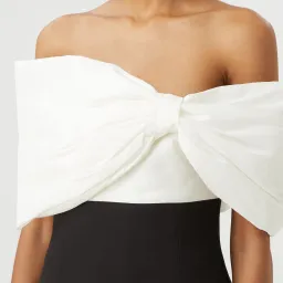 Rachel Gilbert Kace Mini Dress Black/White Size3/AU12 for rent on The Volte - image 4