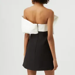 Rachel Gilbert Kace Mini Dress Black/White Size3/AU12 for rent on The Volte - image 3