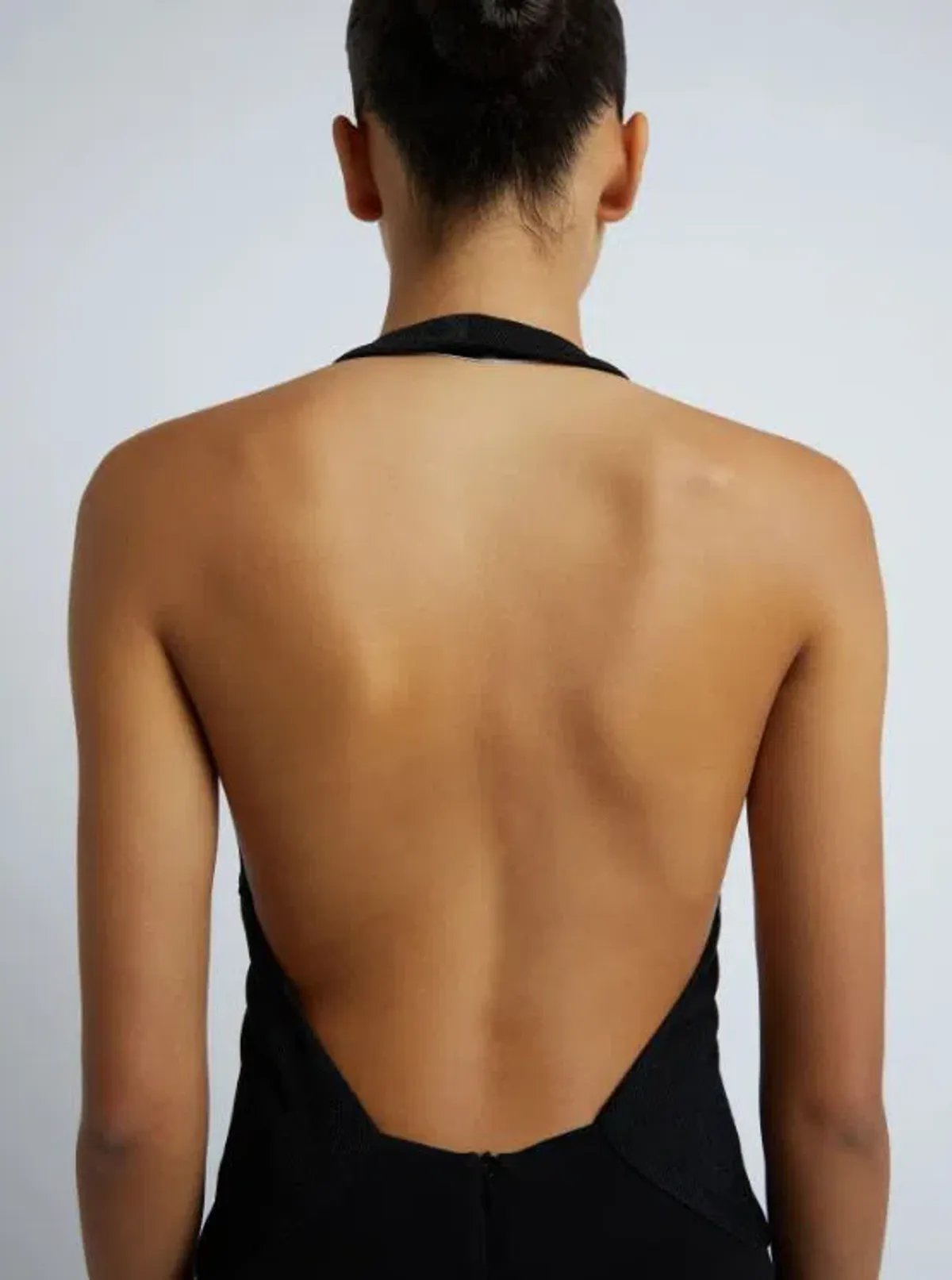 Christopher Esber Tailored Slope Halter Black Dress Size AU 6 - Image 8