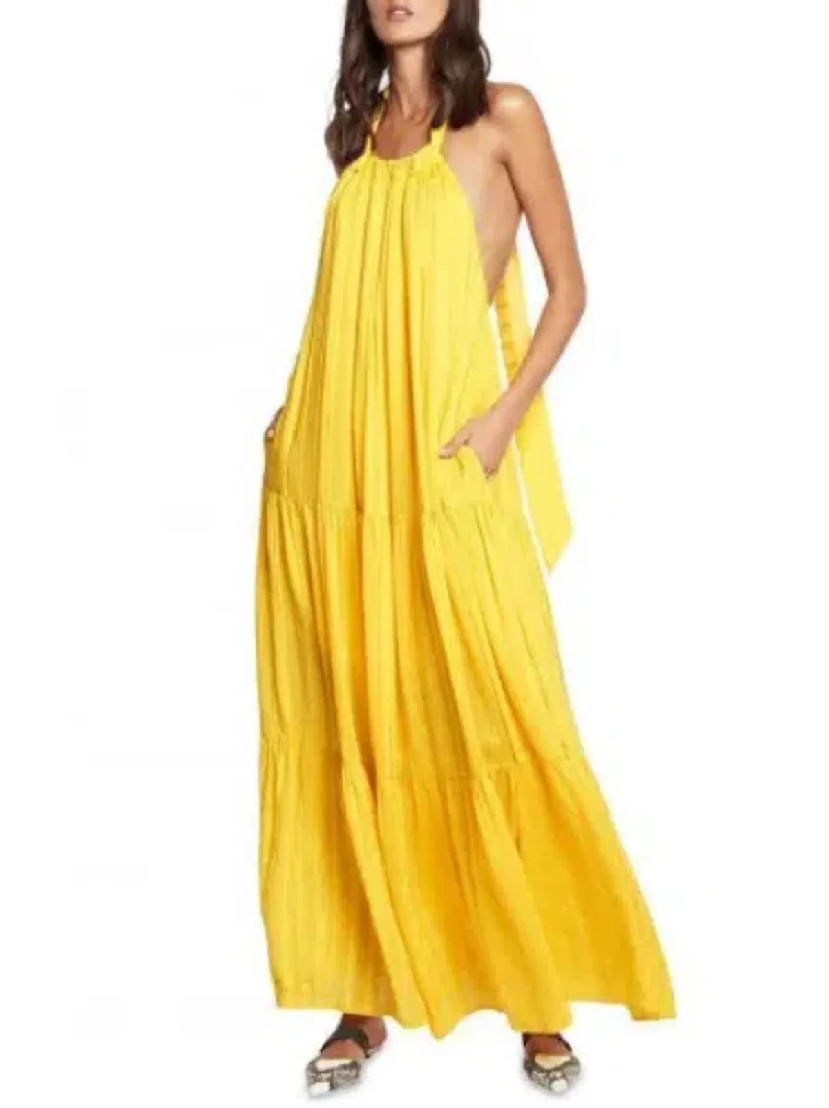 Sass & Bide State of Sound Dress Yellow Size XS / Au 8 - Image 1