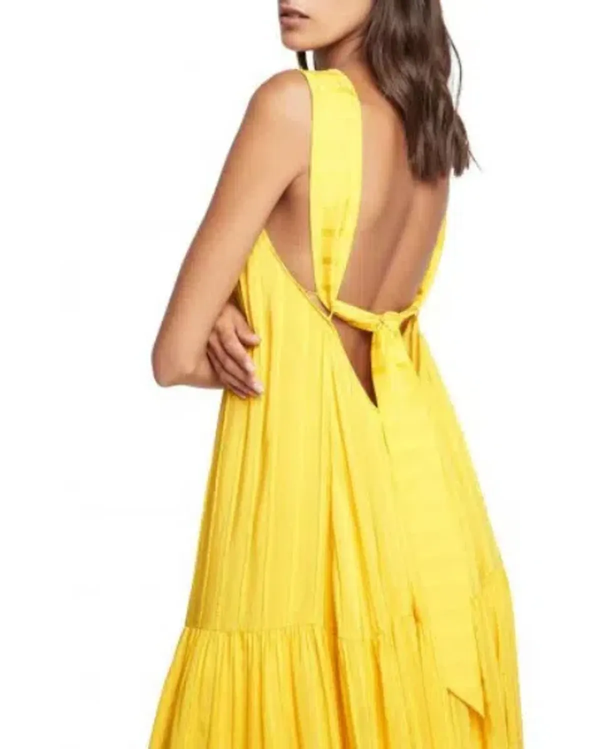 Sass & Bide State of Sound Dress Yellow Size XS / Au 8 - Image 2