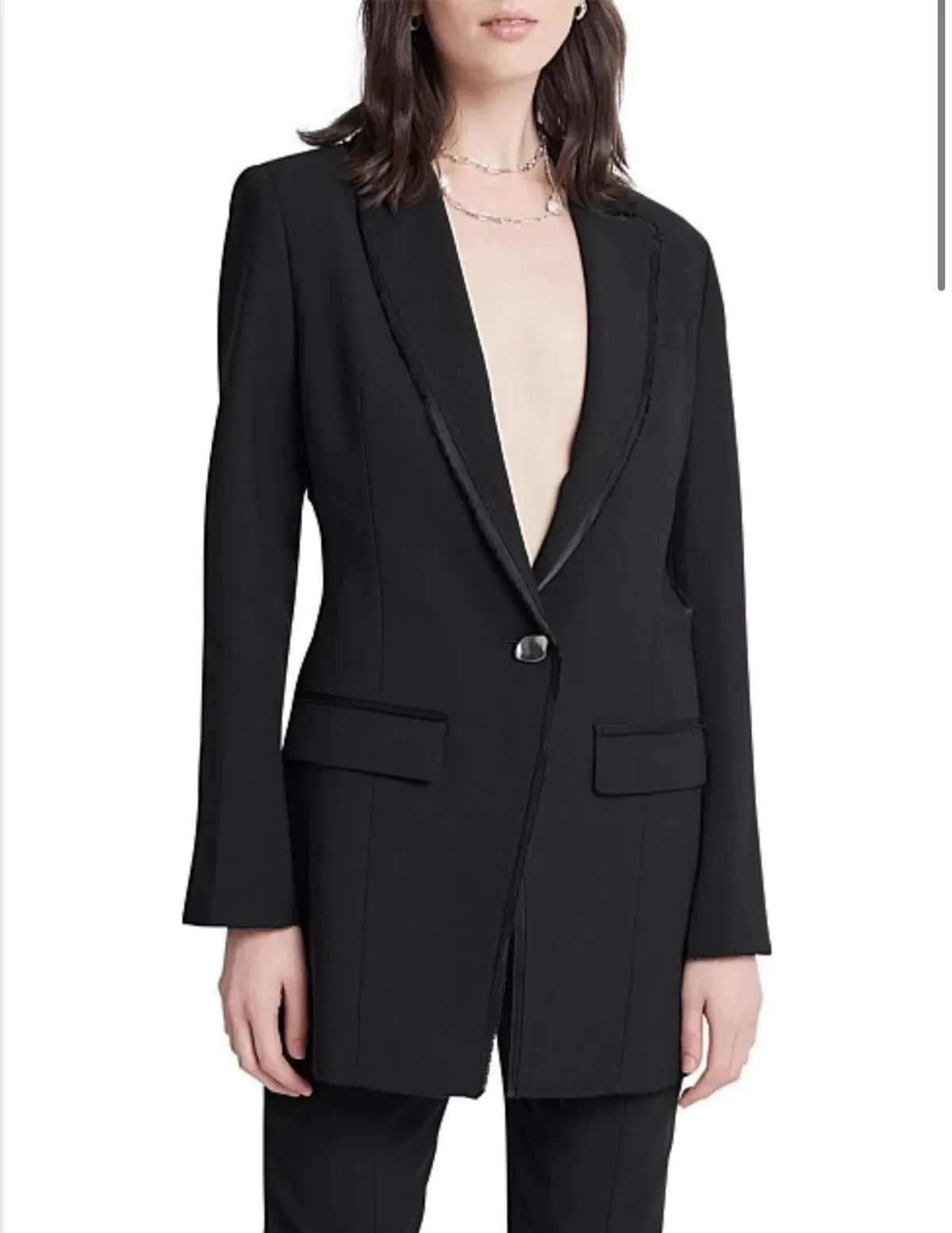 Aje Universal Cutout Blazer Black - Image 3