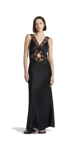 Sir The Label Aries Cut Out Gown Black Size 1 / AU 8 for rent on The Volte - image 1
