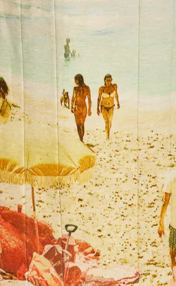 Zimmermann Poster Print Coaster Structured Midi Dress Multi Size 0 / AU 8 for rent on The Volte - image 4