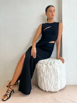 Sir The Label Nadja Dress Black Size 1 / AU 8 for rent on The Volte - image 2